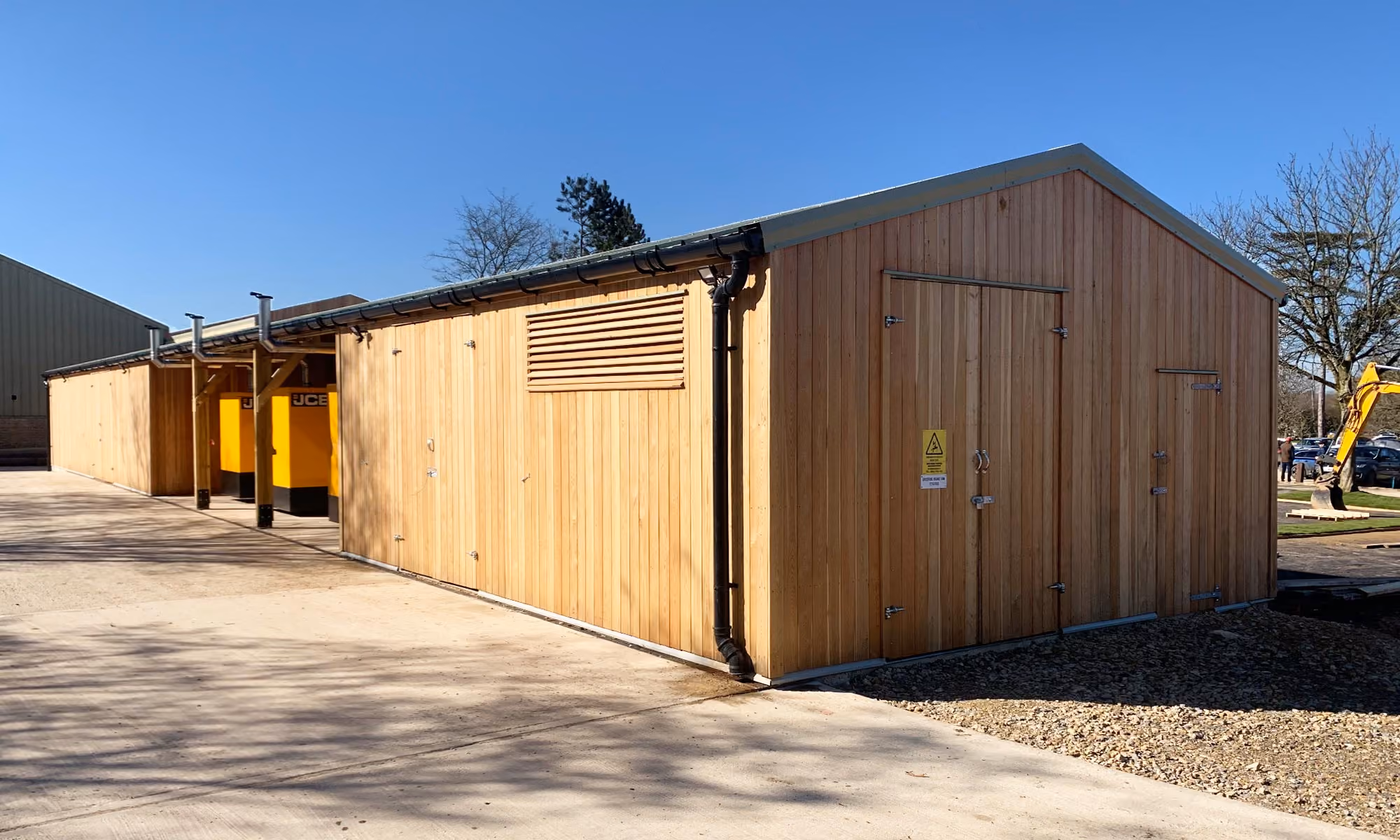 Timber framed barn in Warwickshire